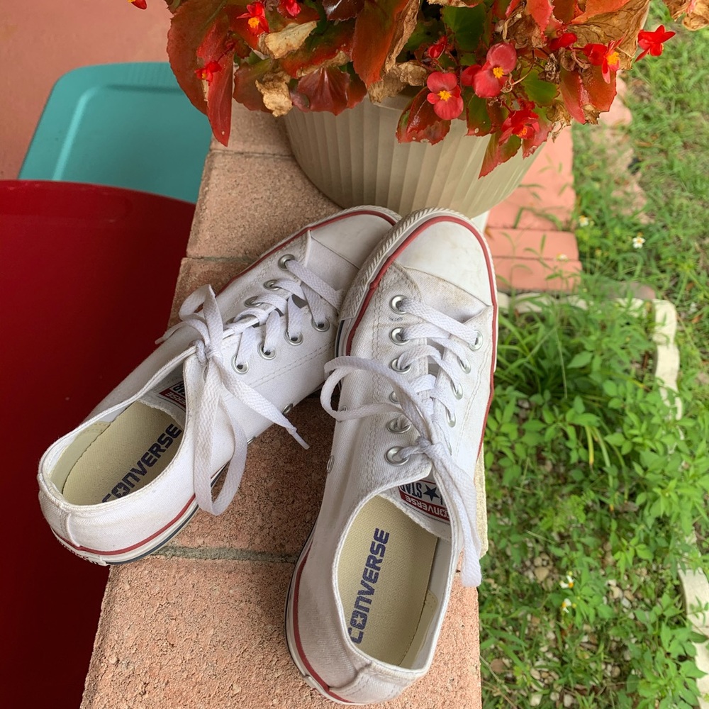 White Converse
